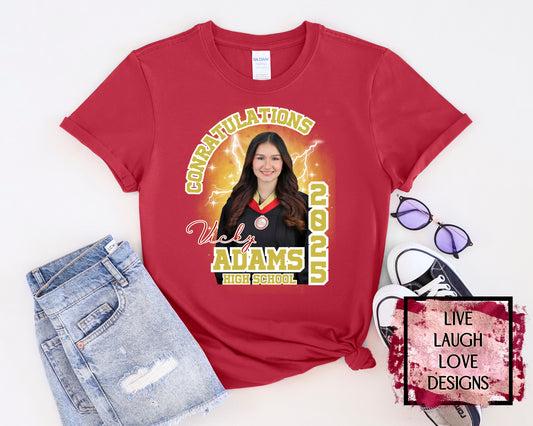 Class of 2025: Custom Graduation Design for Graduate (Adult Sizes)